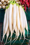 radish, root, vegetables